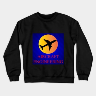 best aircraft engineering design aerospace engineer lovers Crewneck Sweatshirt